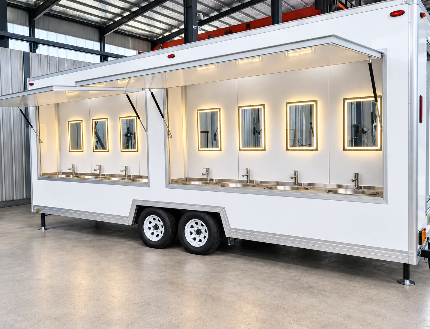 Handwashing trailers