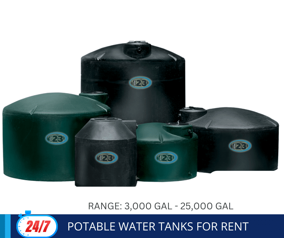 21-Potable Water Tanks for Rent