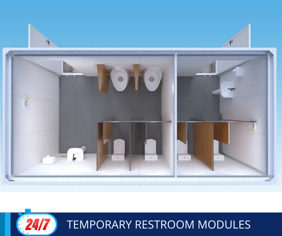 26-Temporary Restroom Modules
