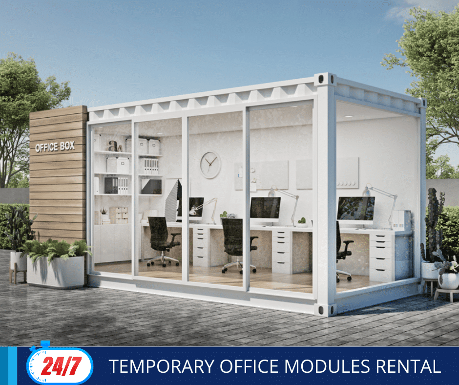 30-Temporary Office Modules Rental