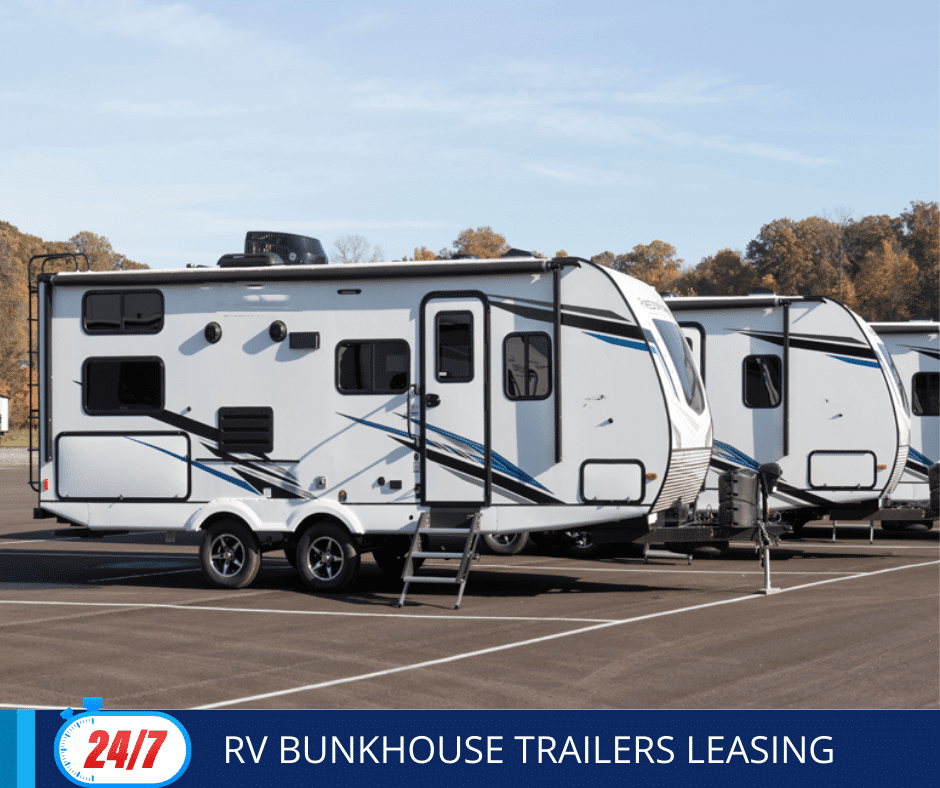 9-RV Bunkhouse Trailers Leasing
