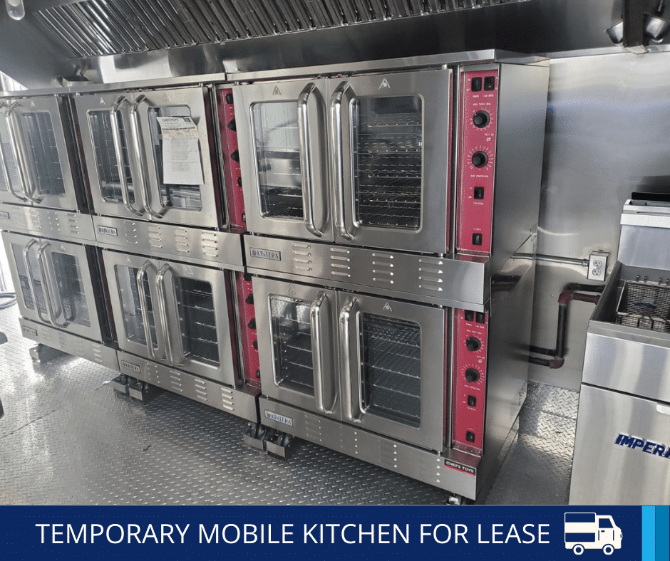 Temporary Mobile Kitchen For Lease - Illinois